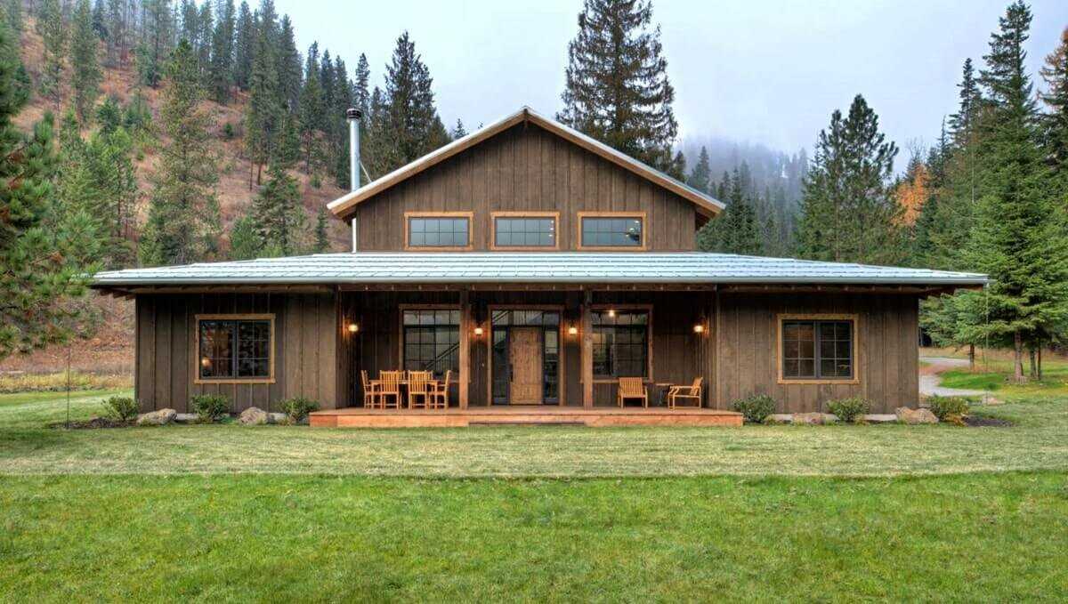 Дома в стиле ранчо: комфорт и простор американского Запада