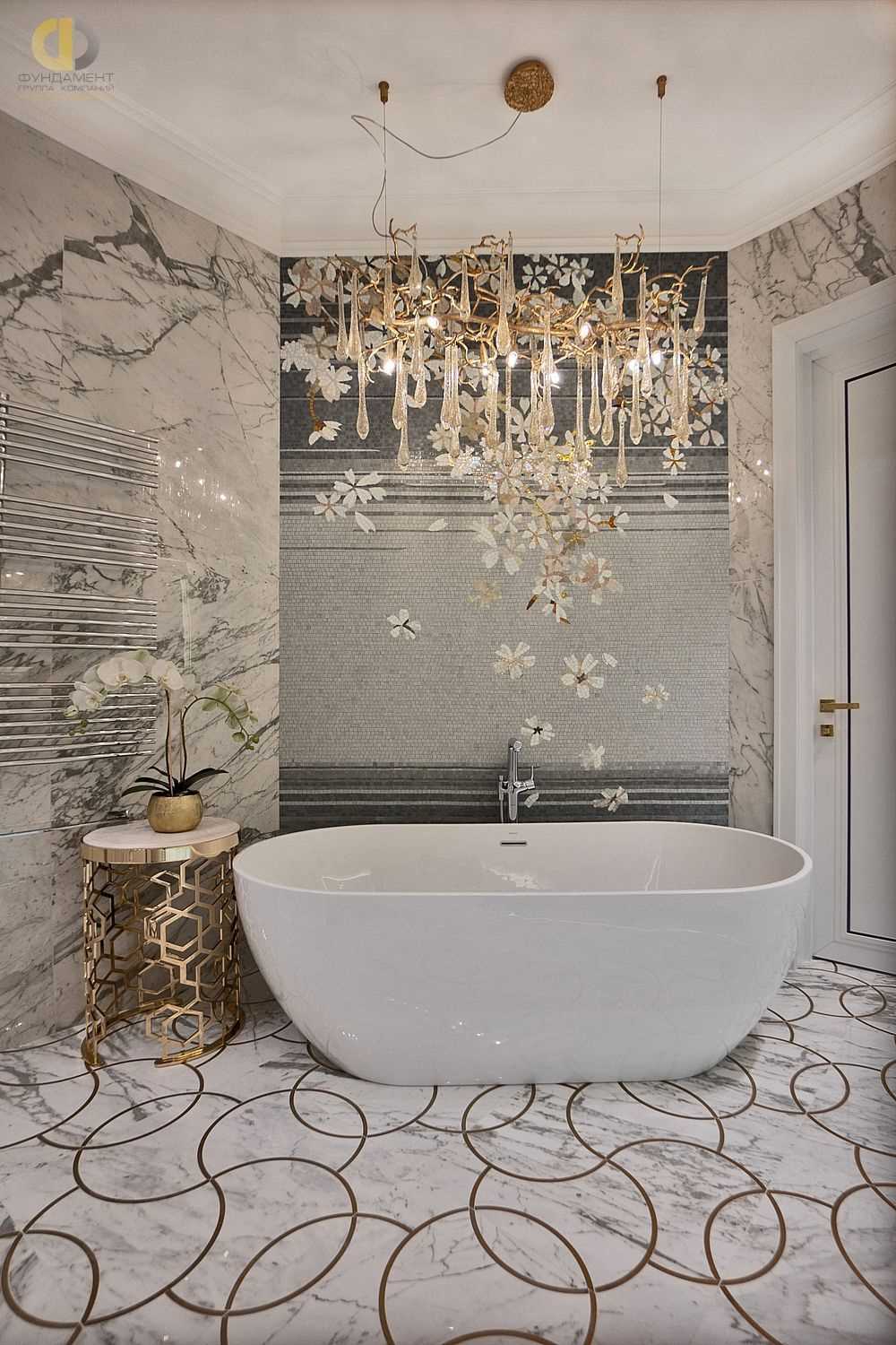 Роскошь в деталях: дизайн ванной комнаты в стиле бутик-отеля
