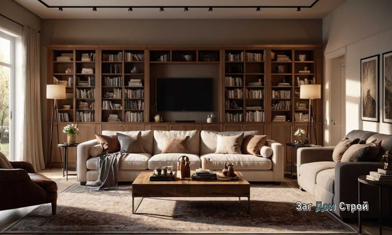 Тёмные оттенки мебели для создания уюта и интимности