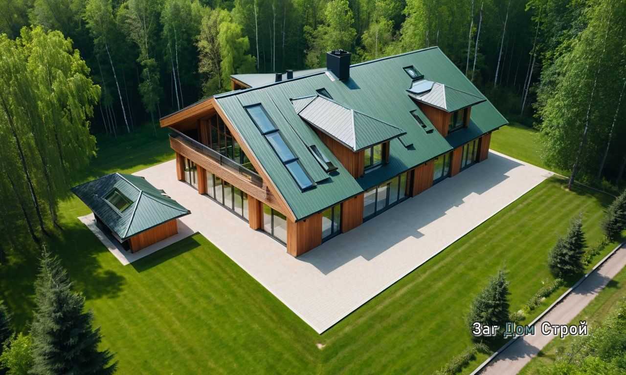 Площадь и тип кровли