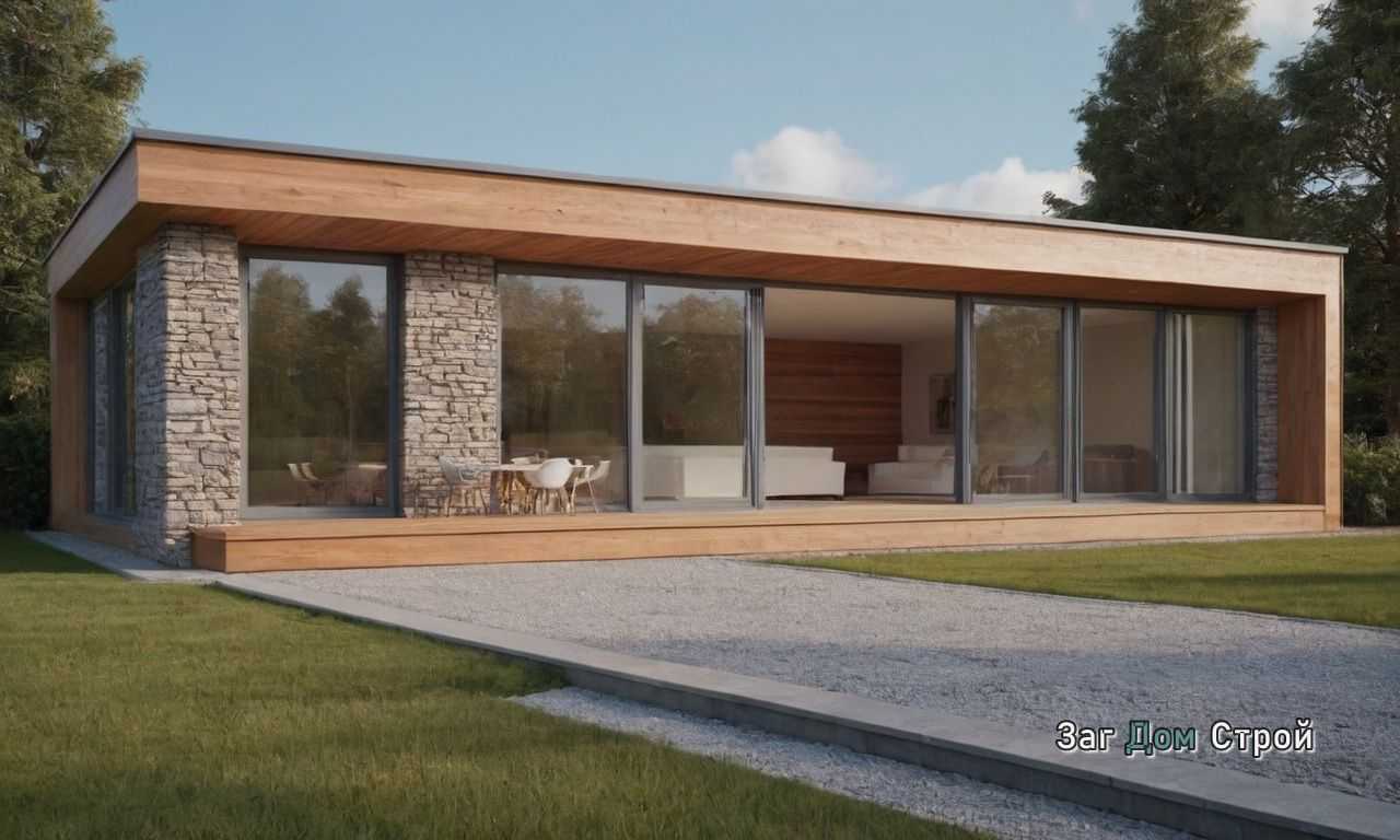 Дом с гибкой архитектурой для обновления фасада и создания уникального внешнего вида