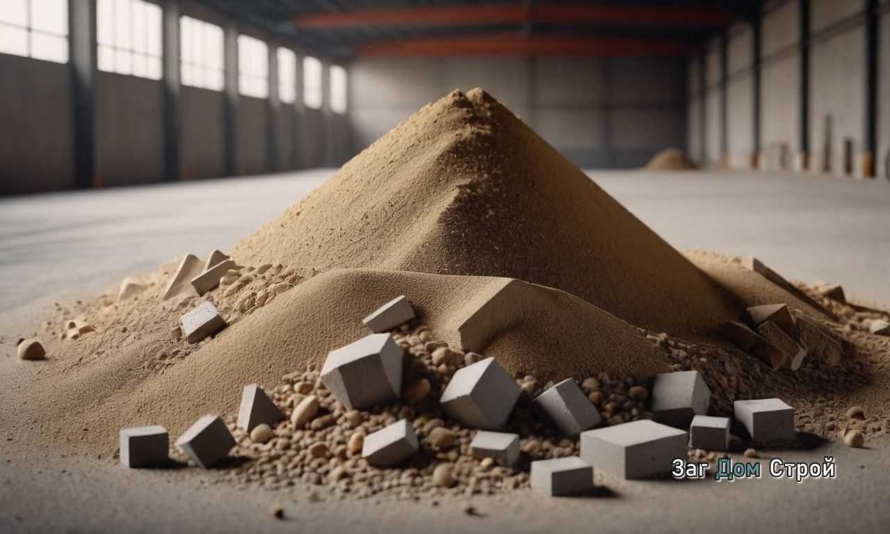 Процесс упаковки газобетона