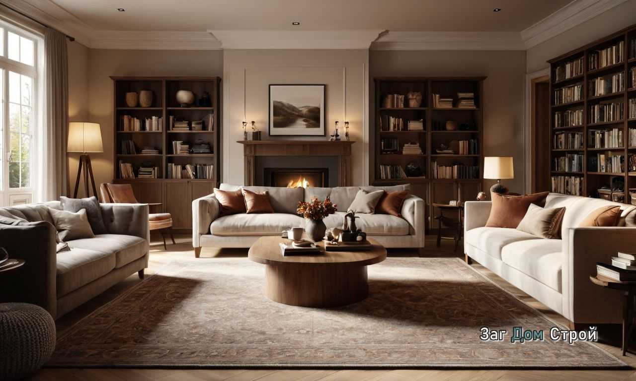 Мебель с мягкими сиденьями для комфорта и стильного интерьера