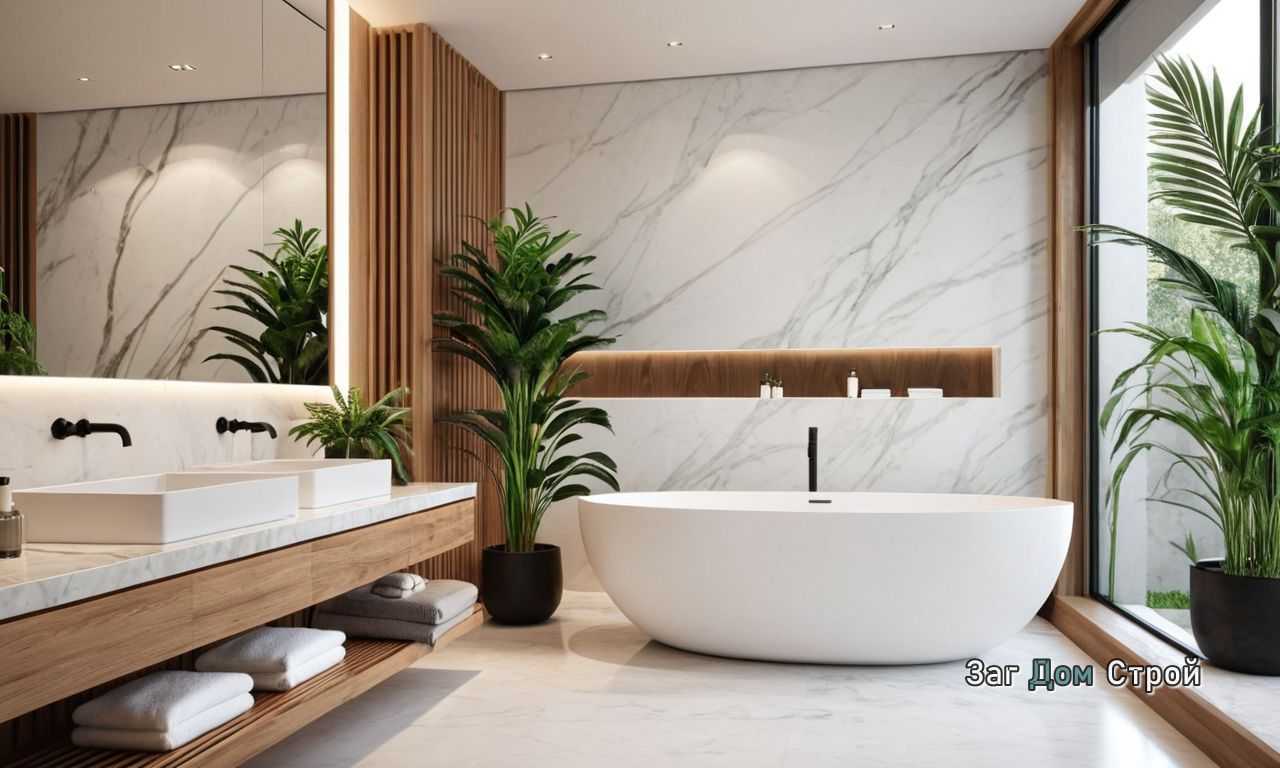 Ванна в центре комнаты стильное дизайнерское решение для вашего интерьера