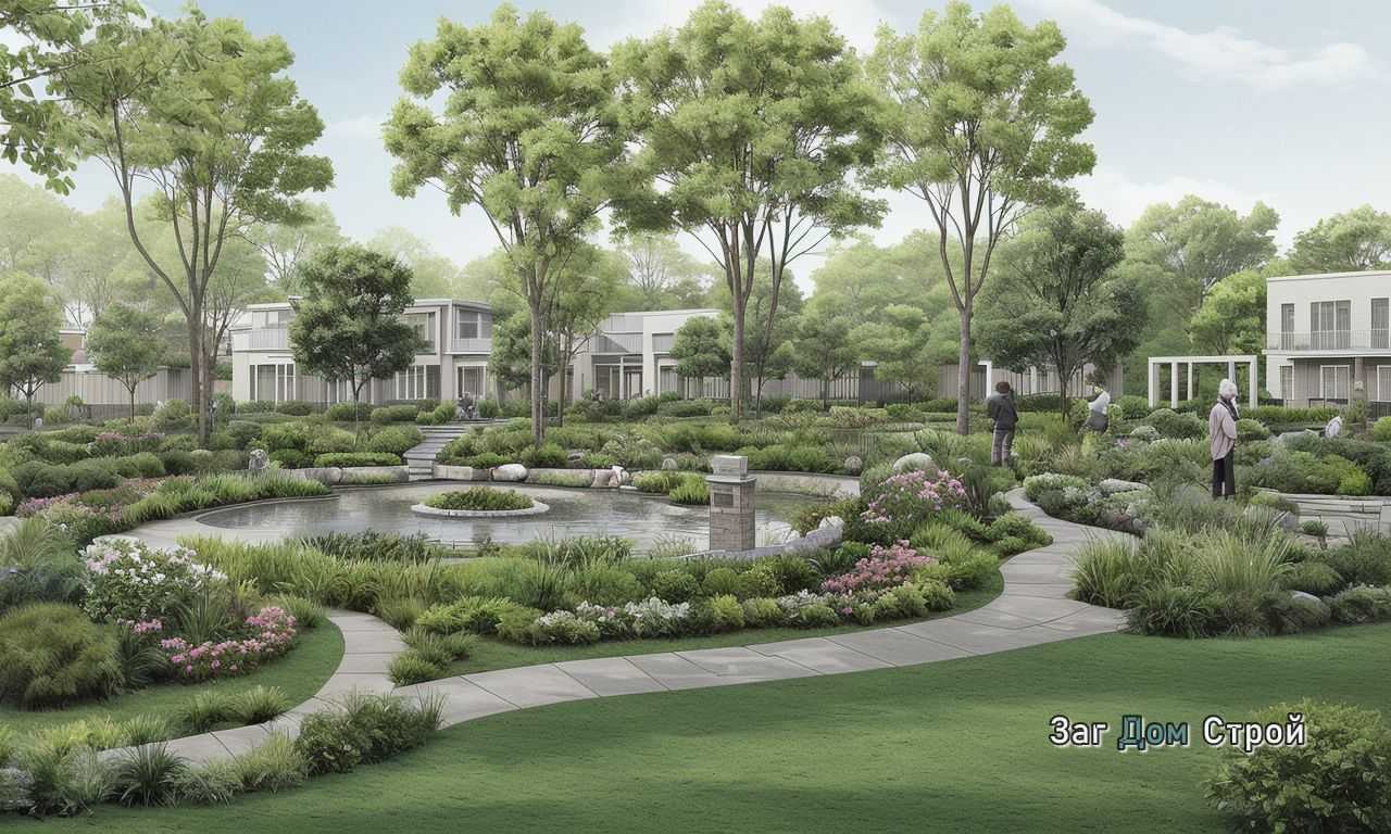 Использование вечнозеленых растений для создания тени на участке