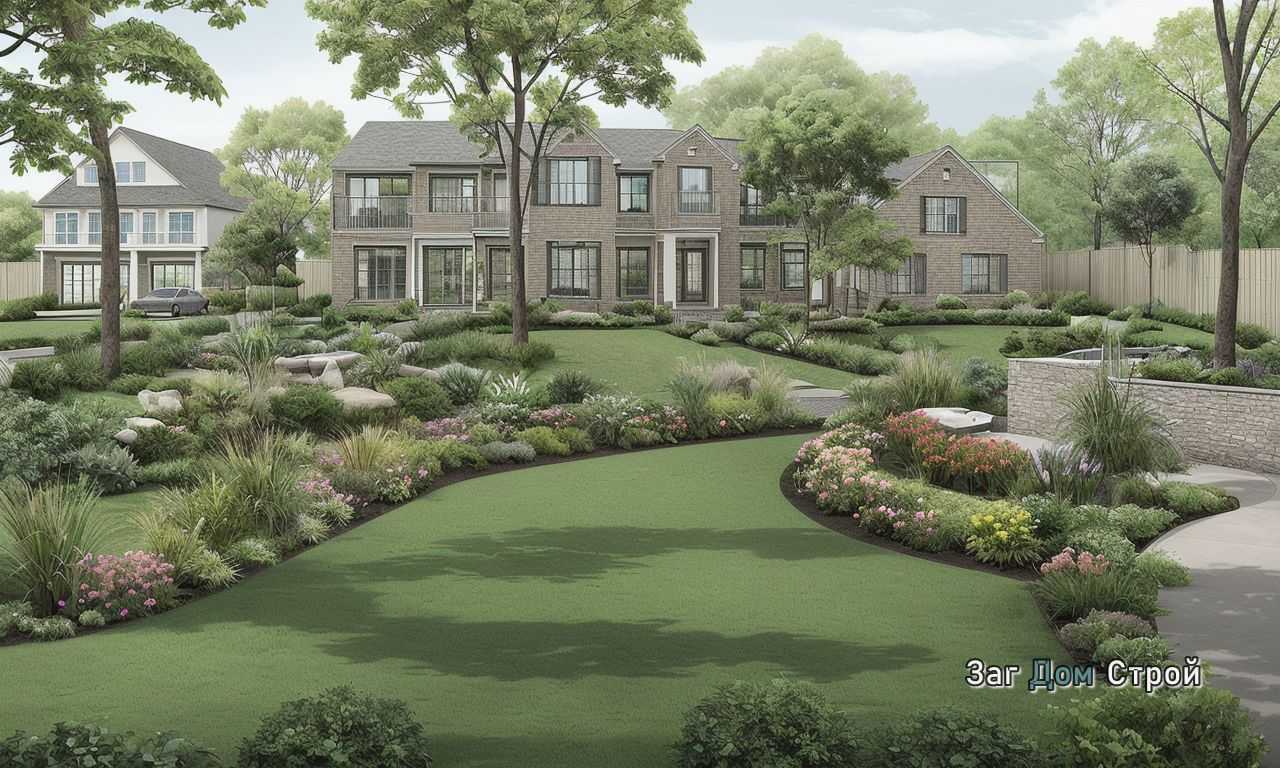 Использование листьев в клумбах для акцентирования солнечных лучей