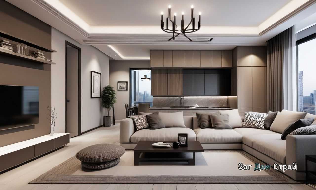 Главный холл пентхауса стиль и комфорт для настоящих ценителей