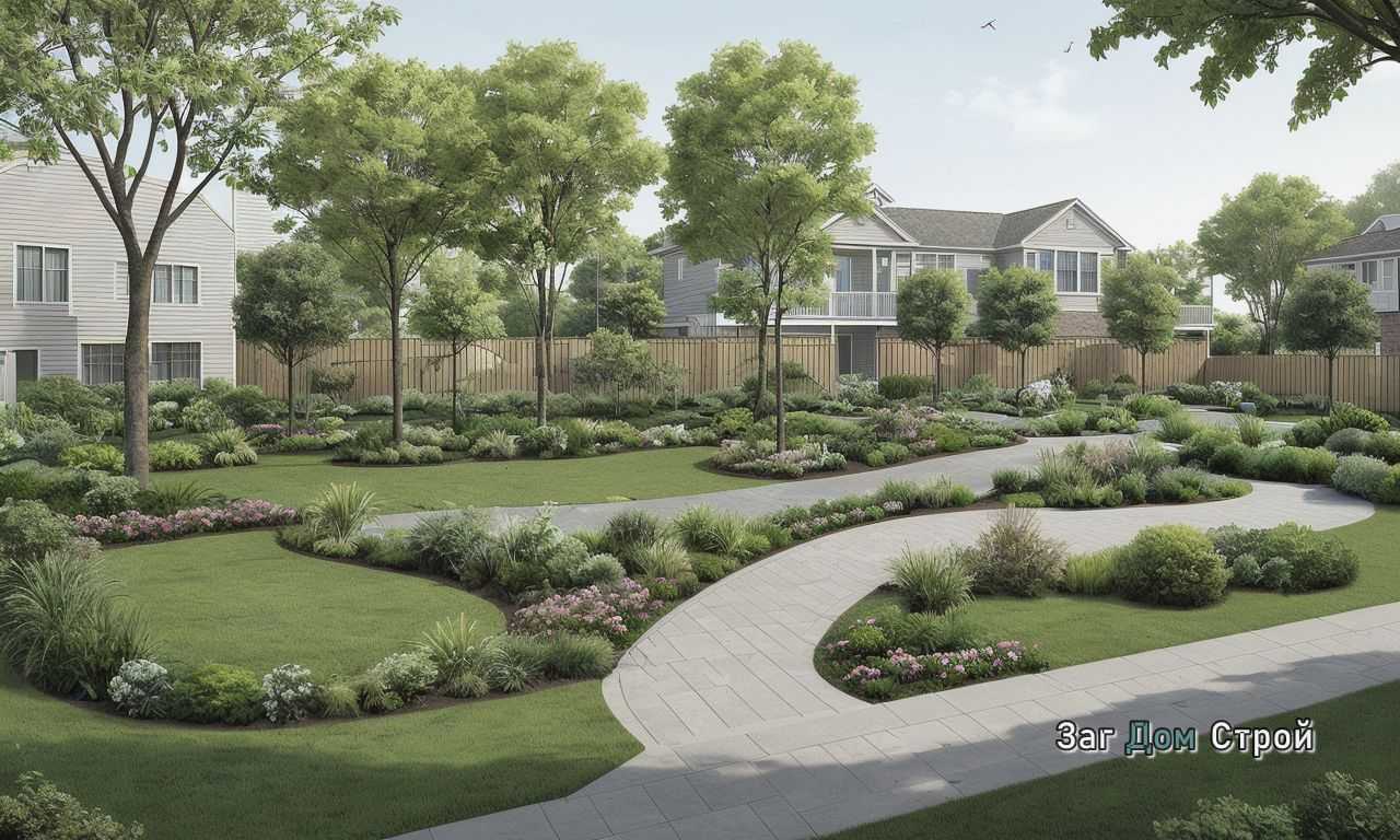 Где расположить миксбордер с подсветкой для максимального эффекта