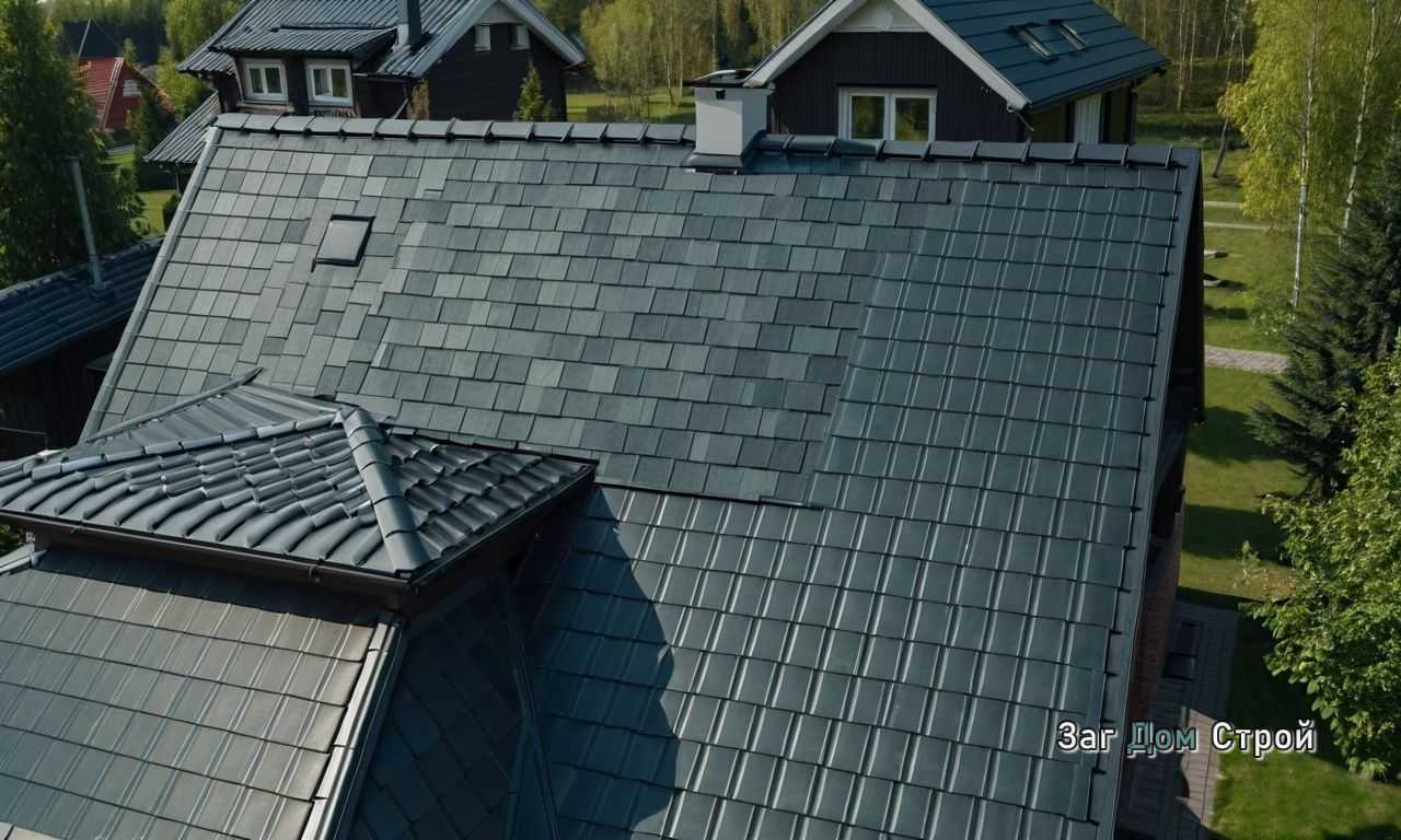 Битумная черепица под дерево и камень для надежного и красивого покрытия вашего дома