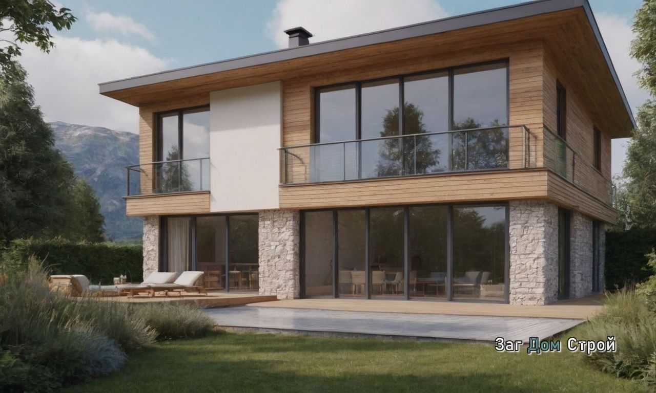 Дом с износостойкой отделкой для детей и животных для надежности и удобства