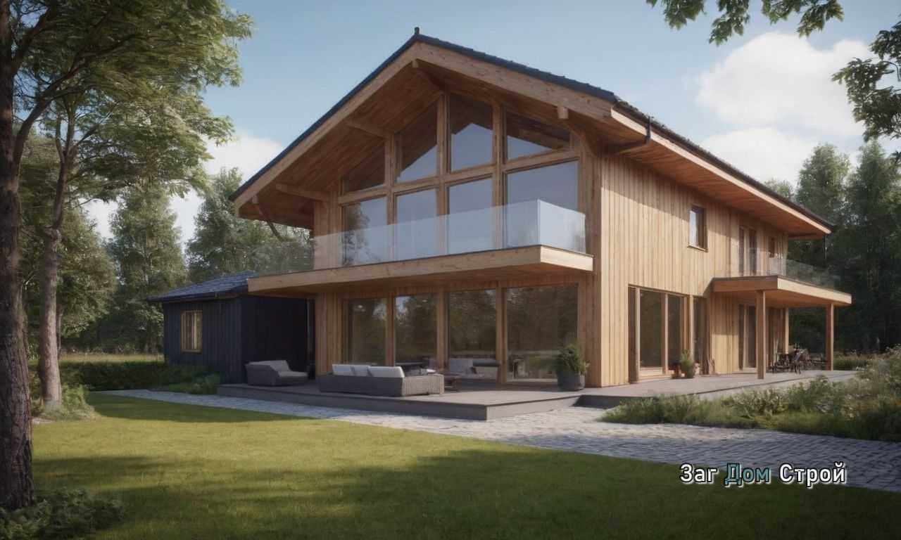 Преимущества дизайна дома с окнами на природу