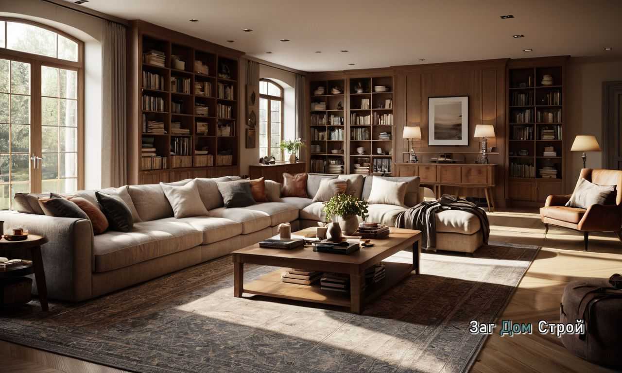 Элегантная спальня в стиле модерн создающая атмосферу уюта и комфорта