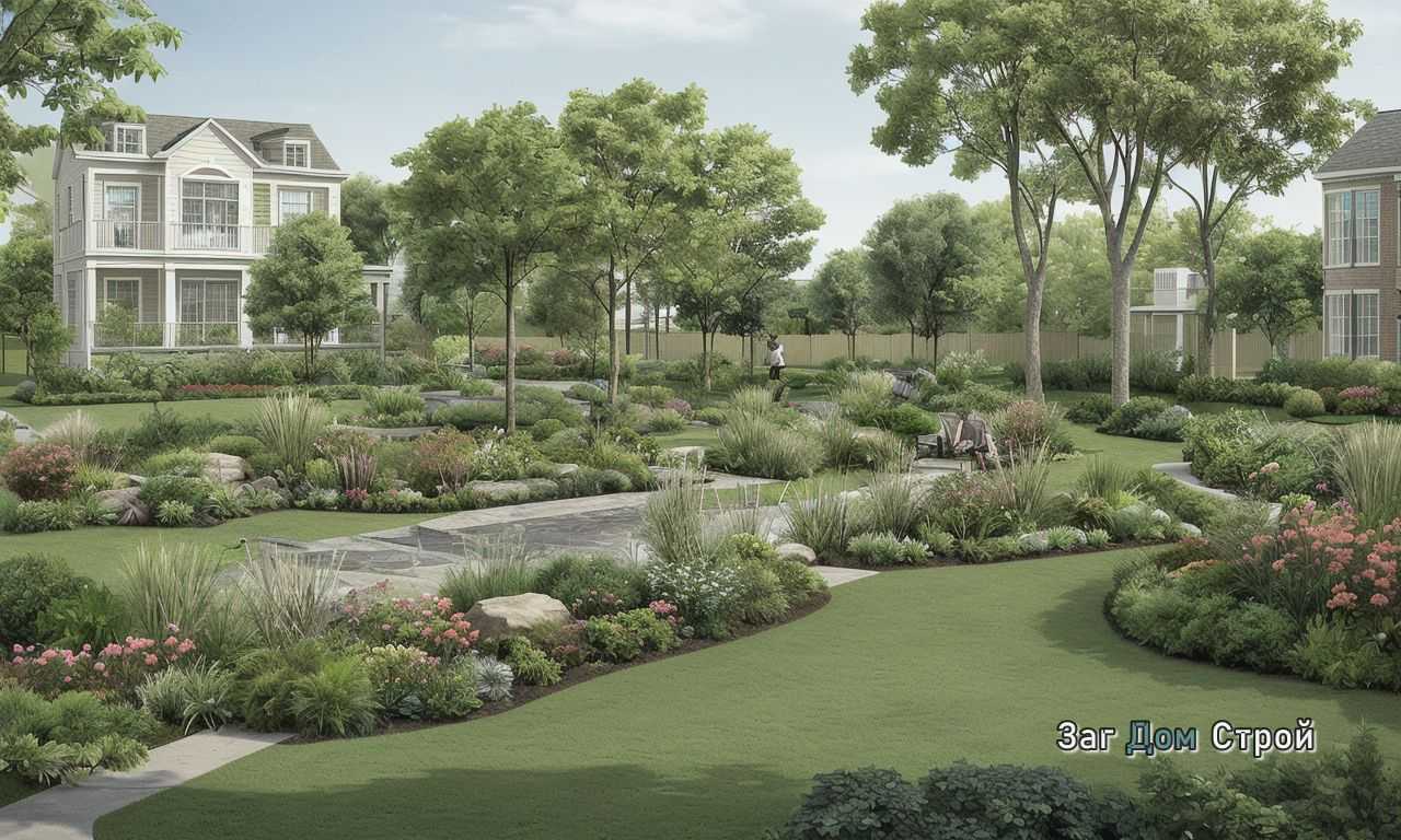 Роль текстур и форм в акцентировании сада