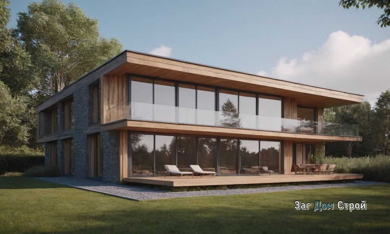 Дом с открытой гостиной до конька крыши для комфорта вашей семьи