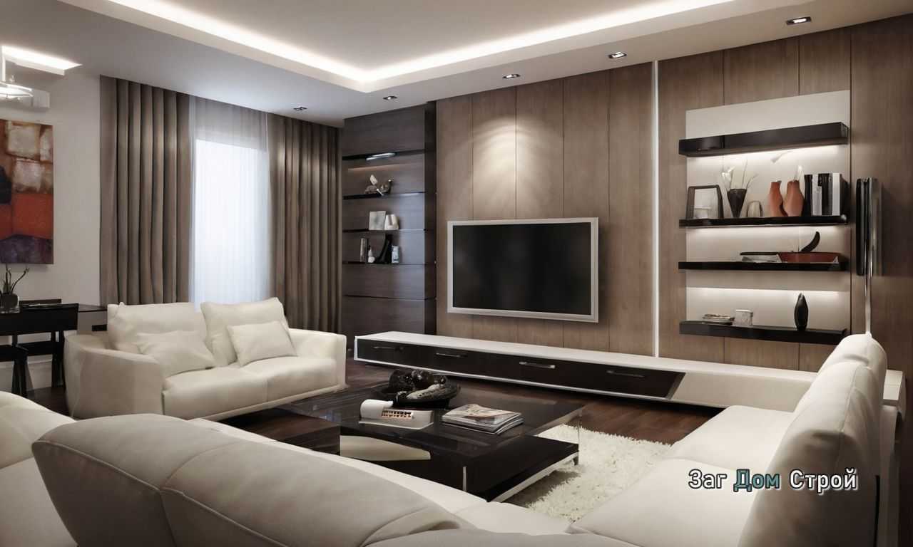 Мягкая мебель для просторных интерьеров больших домов и квартир