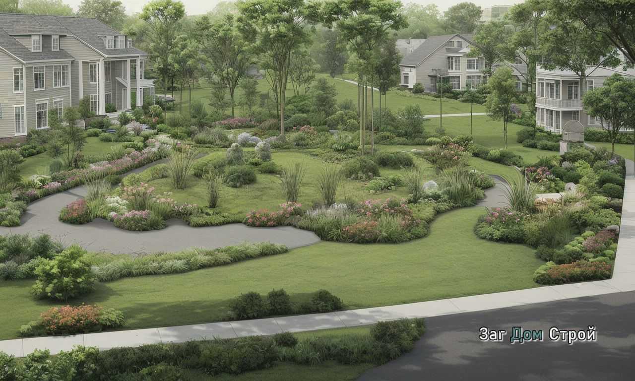 Контрастная текстура листвы для создания выразительного сада