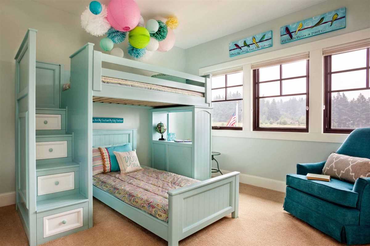 Двухярусные кровати: альтернативное решение для детской комнаты