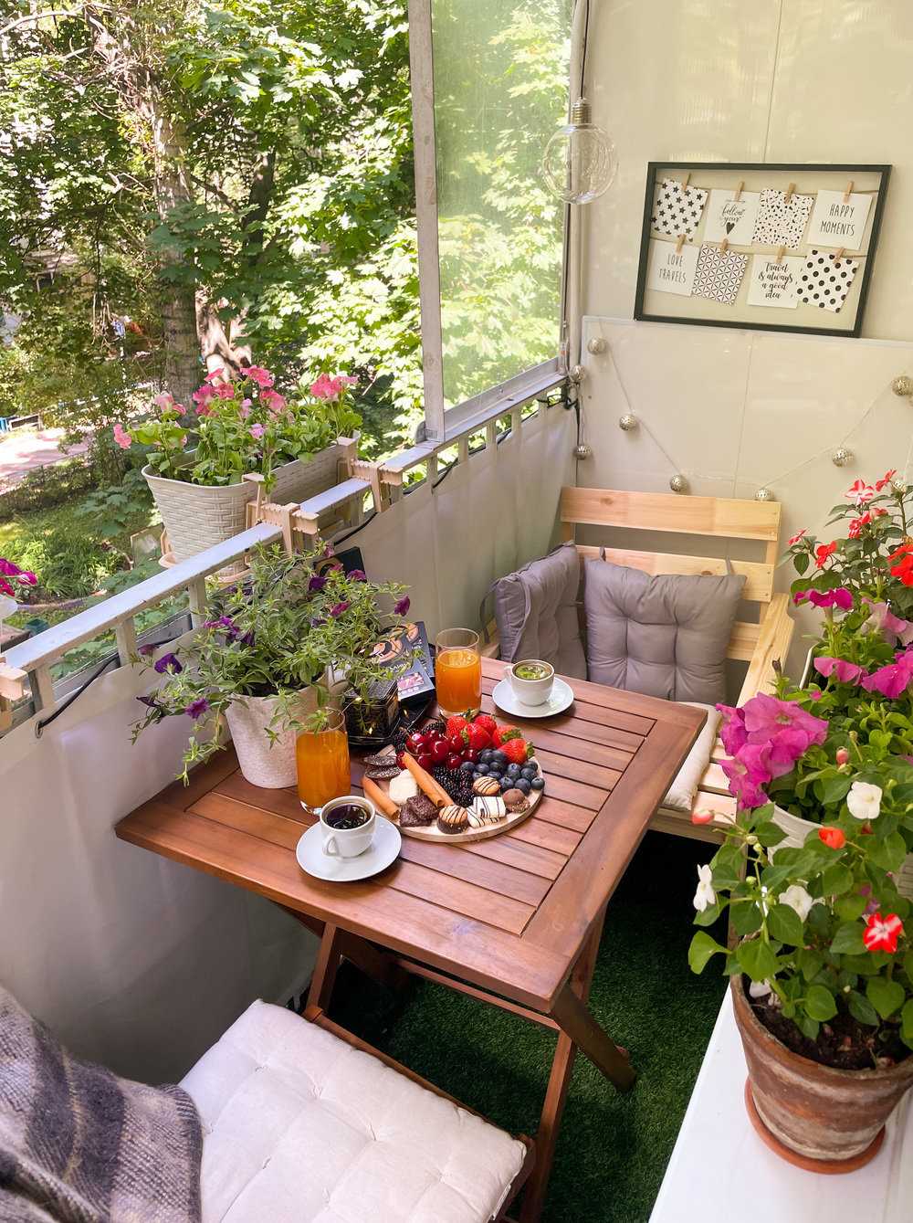 Идеи дизайна балкона: превратите его в уютный уголок отдыха