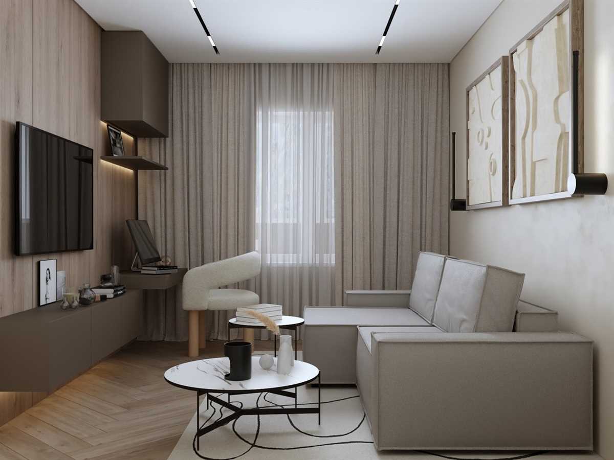 Идеи для отделки гостиной в современном стиле: простота и функциональность