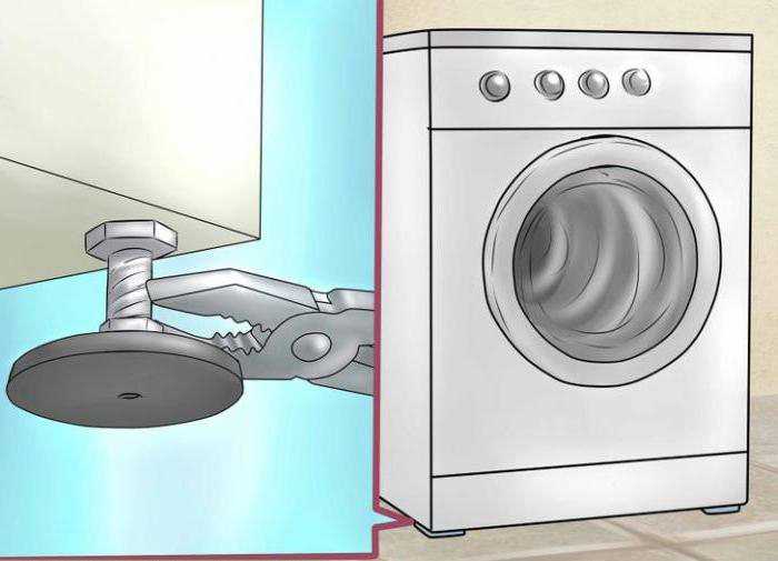 Как быстро установить стиральную машину на неровных полах: подробные советы