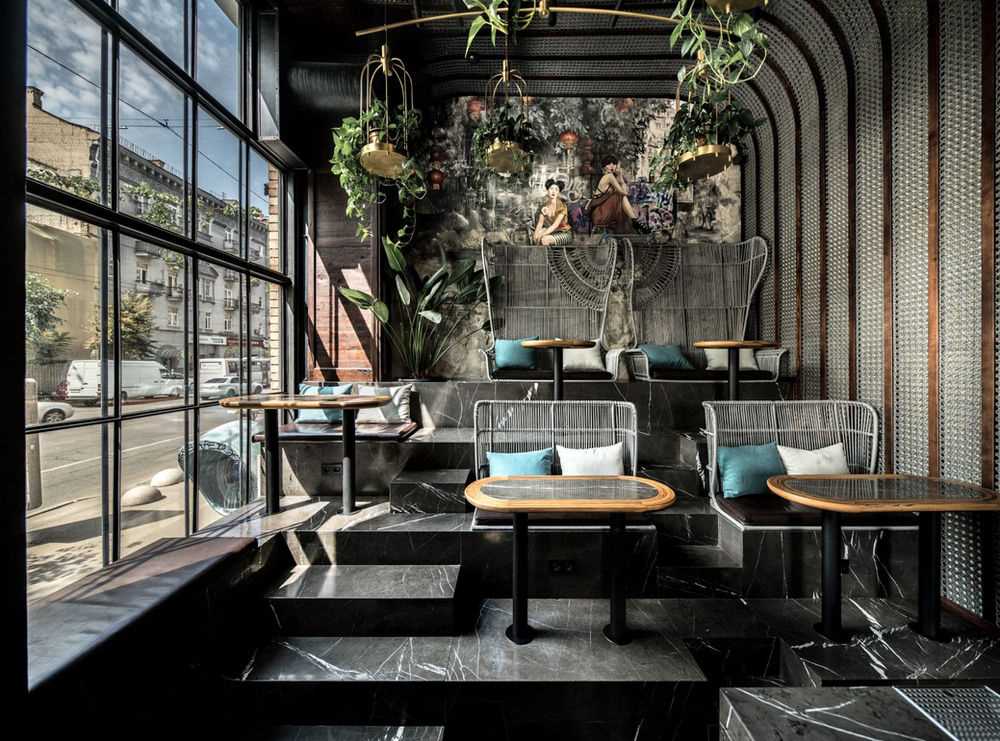 Новые тенденции: дизайн интерьера ресторанов в стиле уличной еды