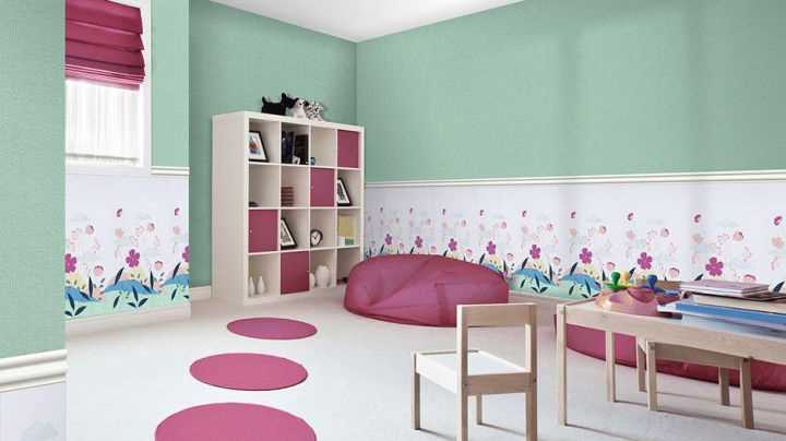 Отделка детской комнаты в ярких цветах: растворимся в позитивных эмоциях