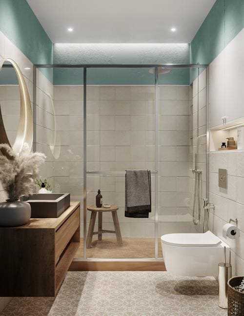 Отделка ванной комнаты в морском стиле: оазис спокойствия и гармонии