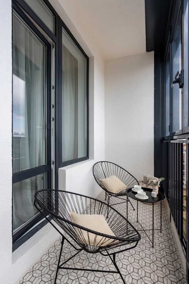 Откройте новую границу: дизайн балкона в стиле современного искусства