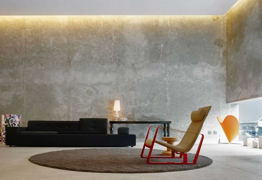 Стены из бетона: эстетика в сочетании с надежностью