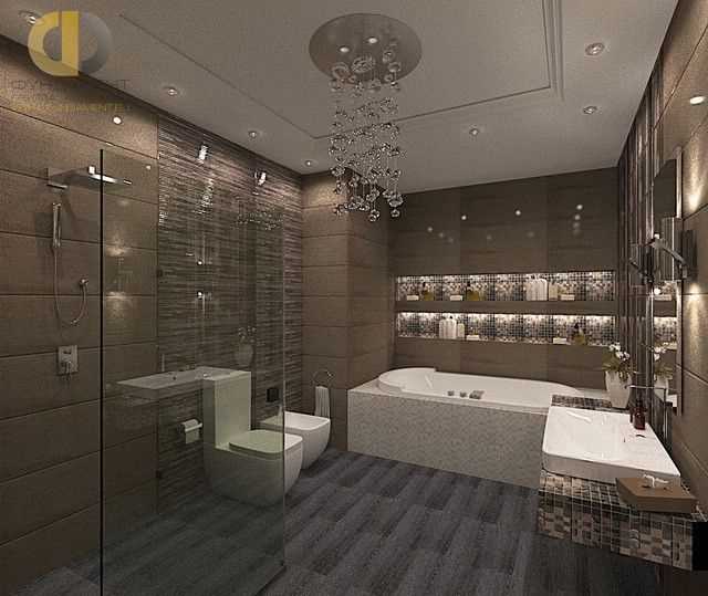 Стильный и практичный выбор отделочных материалов для ванной комнаты